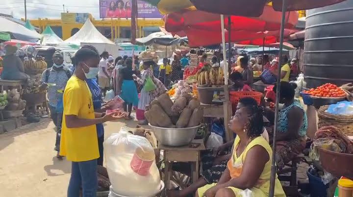 Breast Cancer Awareness, 2021, Madina Market: A Gallery of Images